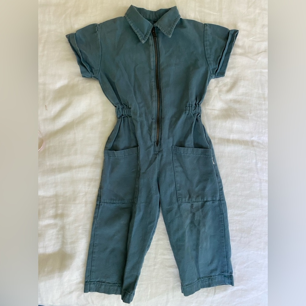 Utility suit in Teal